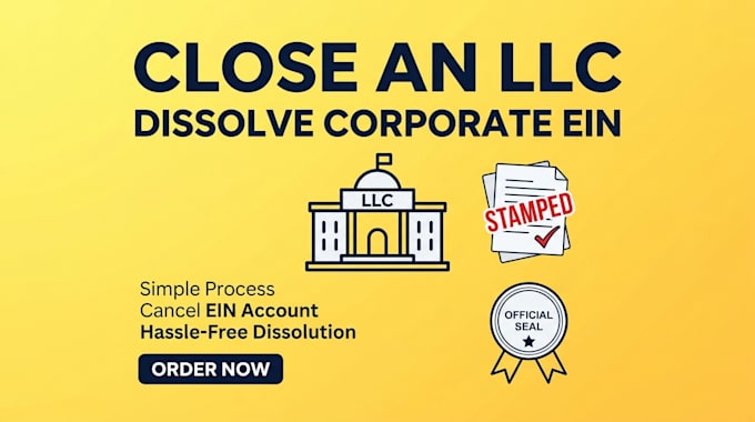 close an llc, dissolve corporate ein