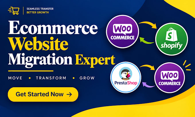 migrate woocmemerce to shopify or prestashop website migration to woocommerce