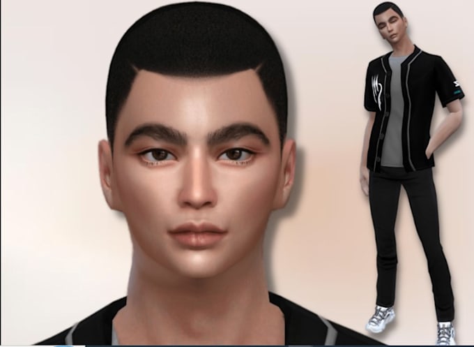 create custom sims 4 characters, cc, outfits and mods, the sim