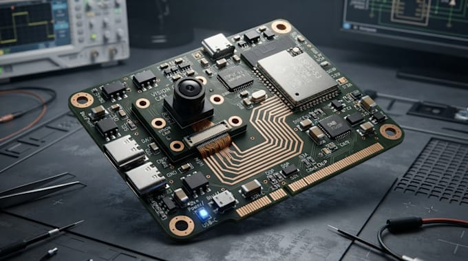 design ai vision camera pcb, mipi csi, embedded vision hardware