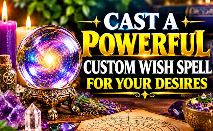 cast a powerful custom wish spell for your desires