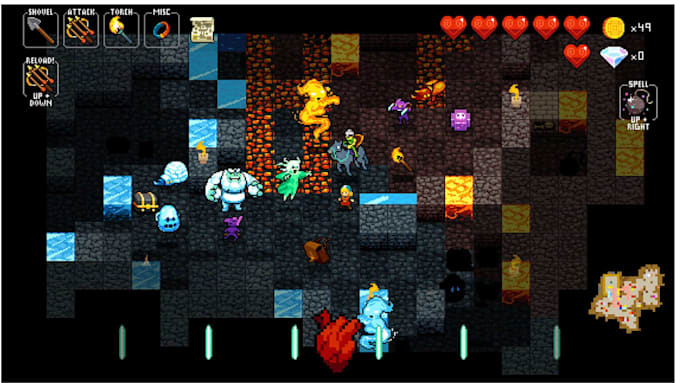 create custom pixel art sprites, tilesets and game animations