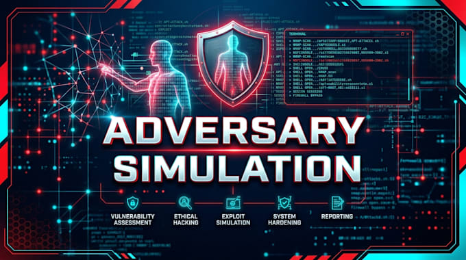 conduct a full scope red team operation and adversary simulation