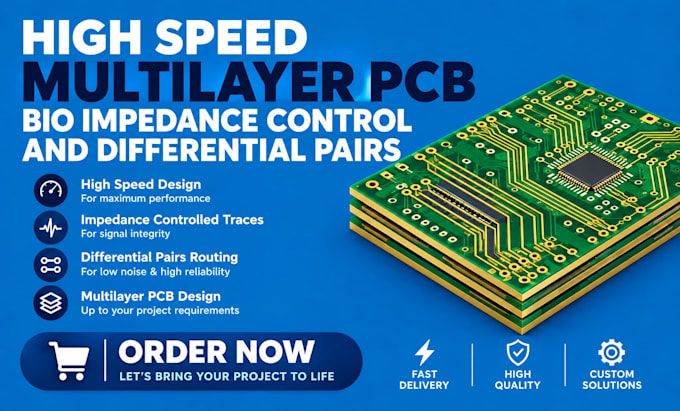 design high speed multilayer pcb bio impedance control and differential pairs
