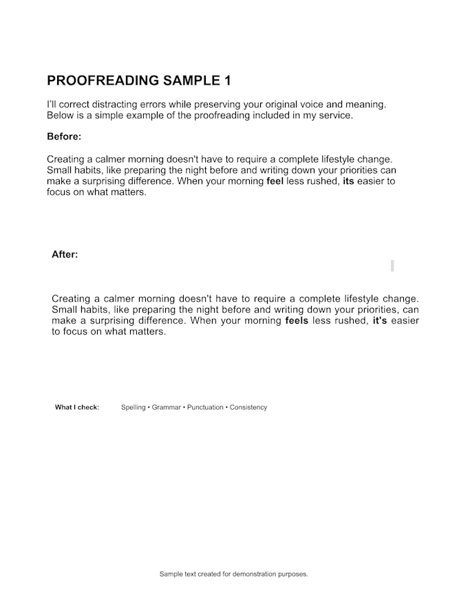 proofread your articles blogs documents and emails
