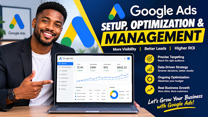 setup and manage google ads for med spa and aesthetic clinic