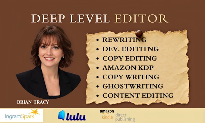 be your fiction book editor and developmental editor