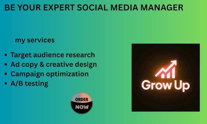 be your social medial manager