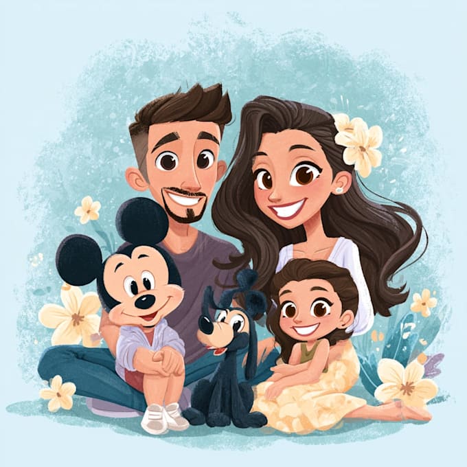 disney realistic portrait from disney portrait