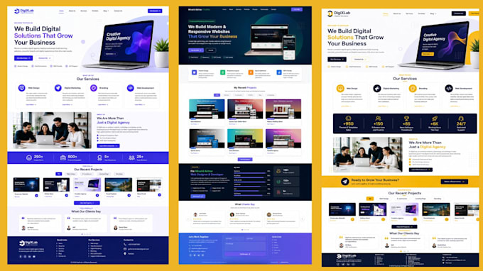 build a professional wordpress website with elementor