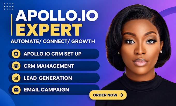 setup apollo io CRM, sales pipeline and apollo workflow automation
