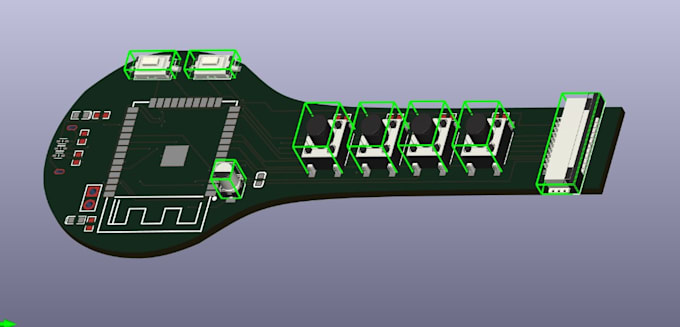 design pcb layout, schematic and circuit boards in kicad