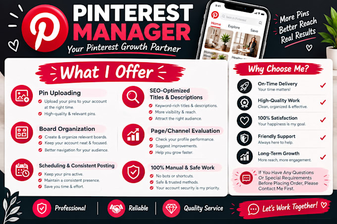 upload SEO optimized pinterest pins