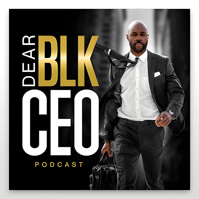 make custom creative podcast cover art logo or any graphics design