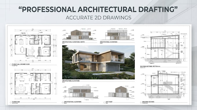 provide professional architectural drafting services