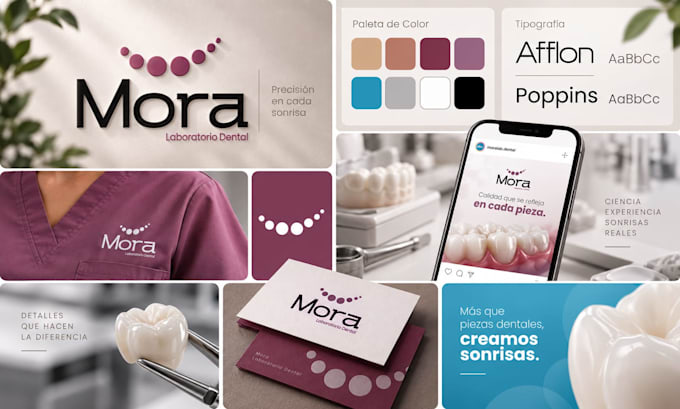 design a modern logo, branding kit and brand identity