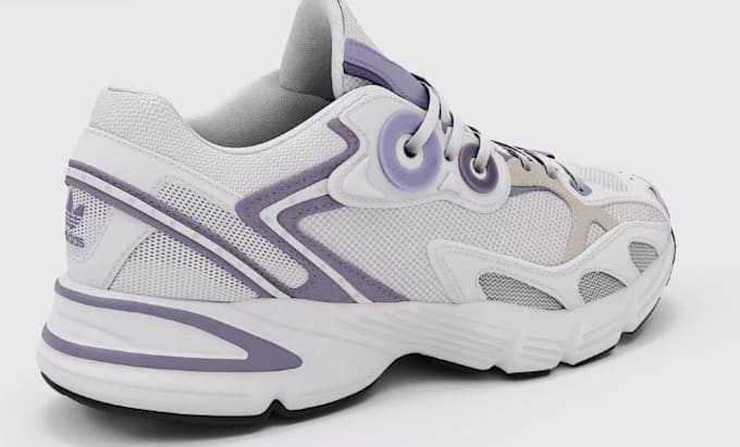create custom 3d shoe modeling for footwear design and rendering