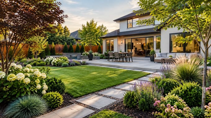 create a 3d planting visualization for your garden and landscape in ca, tx, az