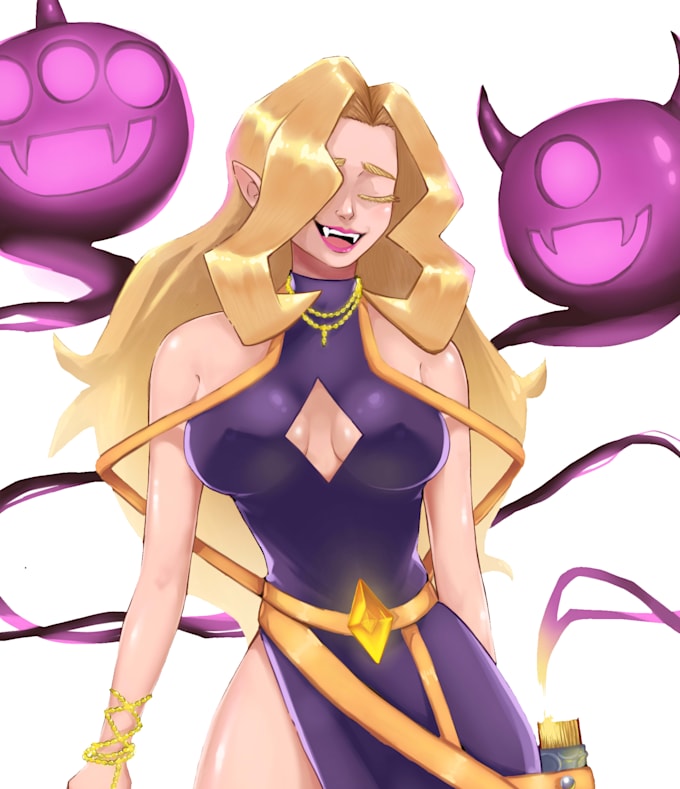 custom illustrations for novels, comics, tcgs, wallpapers, book covers