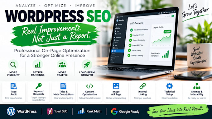 professionally optimize your wordpress website for google SEO