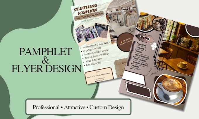 design attractive promotional posters