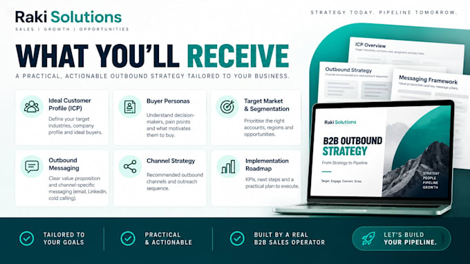 build your b2b icp and outbound sales strategy