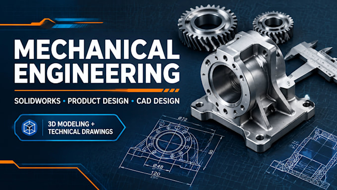 do mechanical engineering, solidworks, product design, cad design