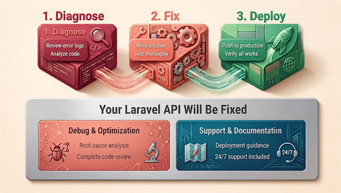 fix your broken laravel API