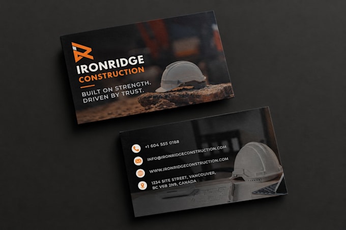 design a professional business card