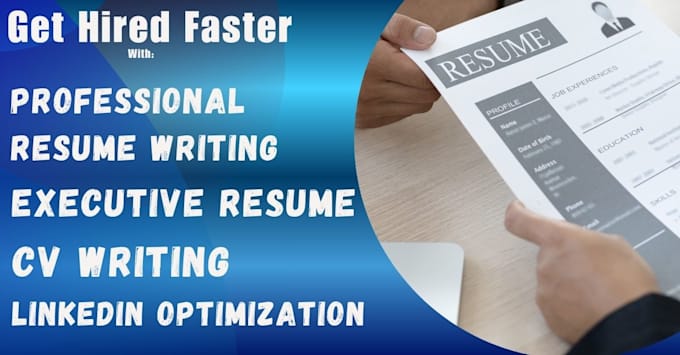 write an ats friendly resume and executive CV