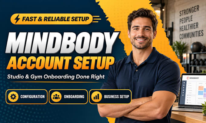 setup mindbody account studio gym configuration help onboarding business