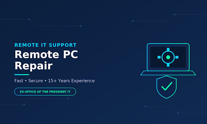 remotely fix your slow broken or virus infected windows PC