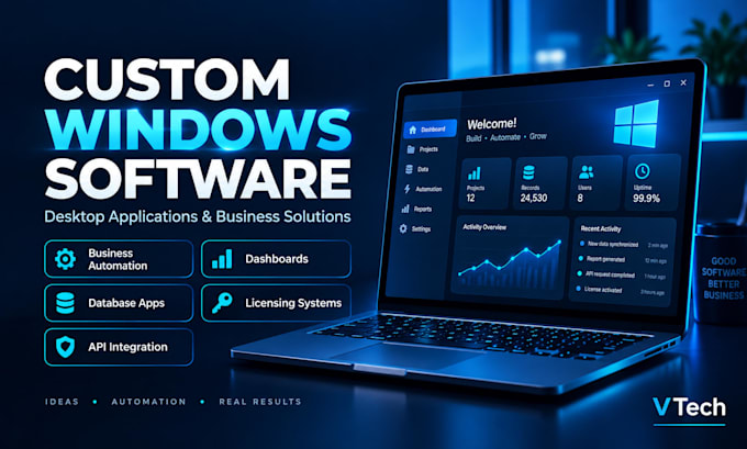 windows base custom software