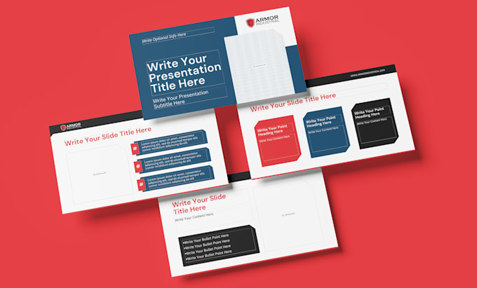 create a branded powerpoint master template with custom layouts