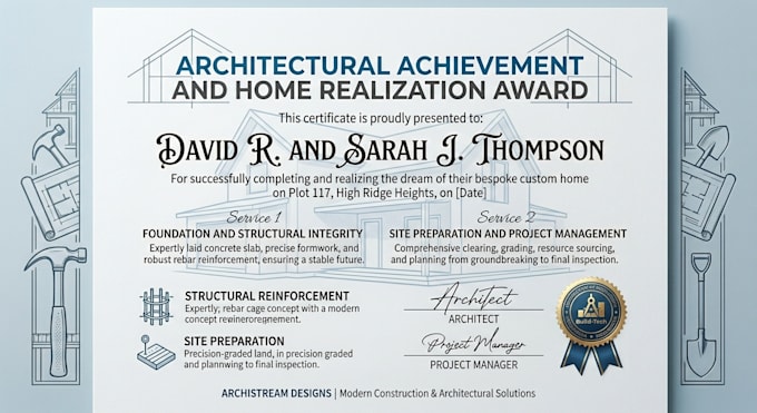 design professional certificate and award templates for your course