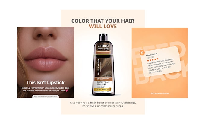design high CTR static ad creatives that stop the scroll