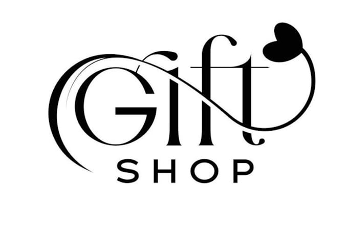 do outstanding gift shop logo design
