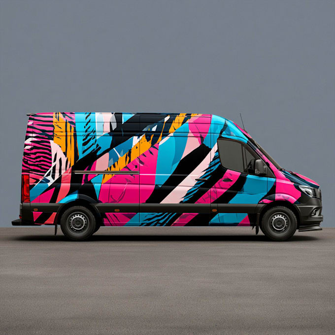 craft creative custom car wrap artwork