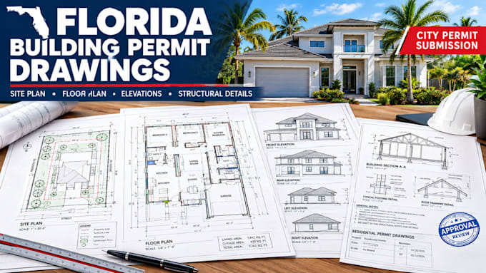 florida tx residential structural plans for remodeling interior alterations