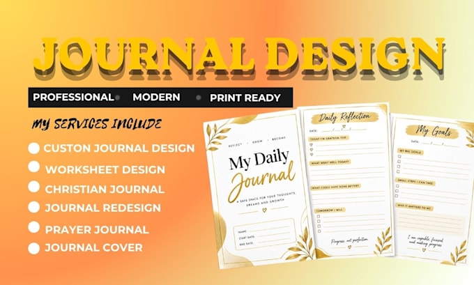 design printable, editable journal, christian, prayer journal, digital journal