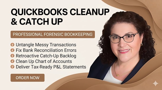 fix your accounting errors and do retroactive financial cleanup