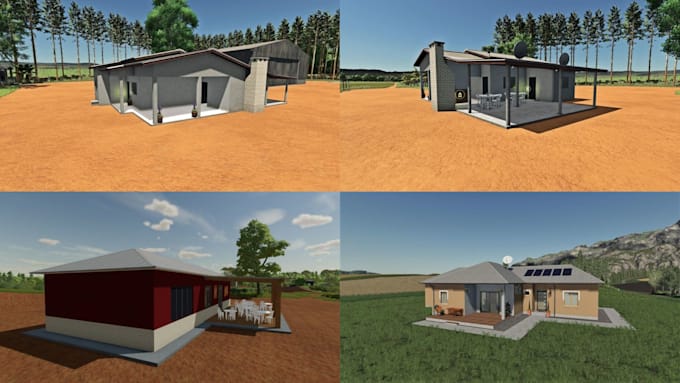 create custom farming simulator vehicle mods map farm house