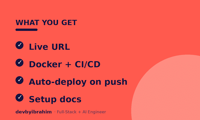 deploy your app to production with docker, ci cd and hosting