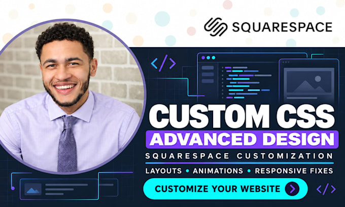 customize squarespace website with custom css and advanced design