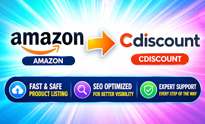 manage cdiscount store product listing amazon to cdiscount marketplace website