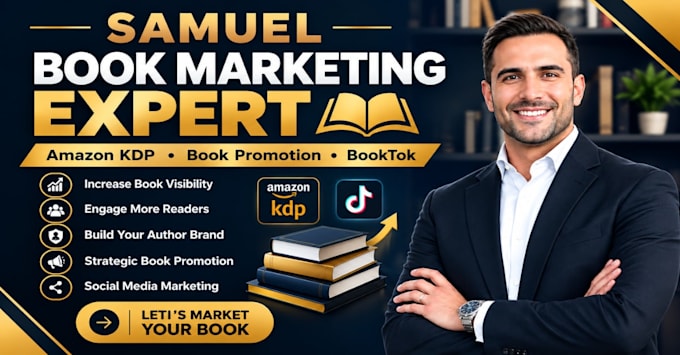 be your book marketing expert for amazon KDP