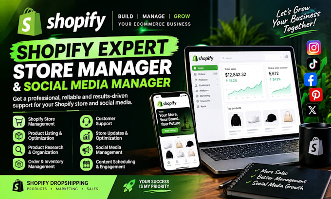 be your shopify virtual assistant