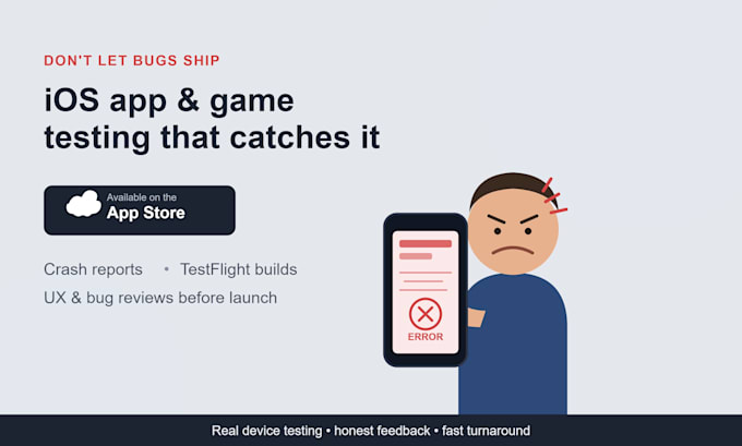 test, review any app store or ios app, iphone app or game test using testflight