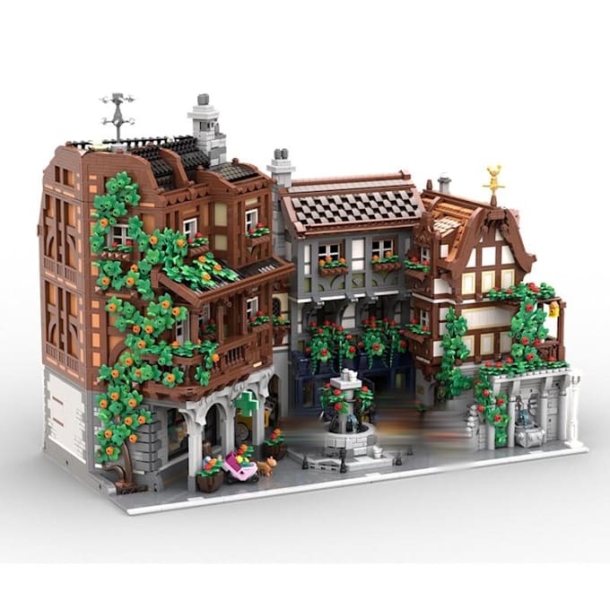 design custom lego moc with xml part list, instruction using bricklink studio
