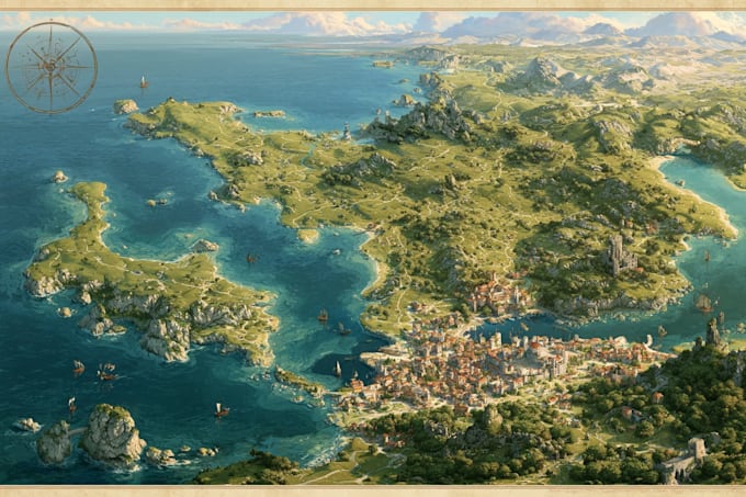 design map illustration drawing